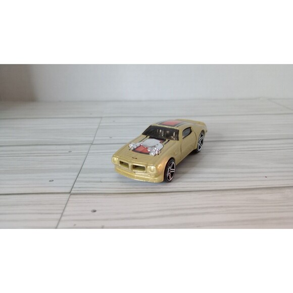 Hot Wheels ‘70 Pontiac Firebird, 2007 1ST Edition, Gold, Malaysia - Picture 1 of 6